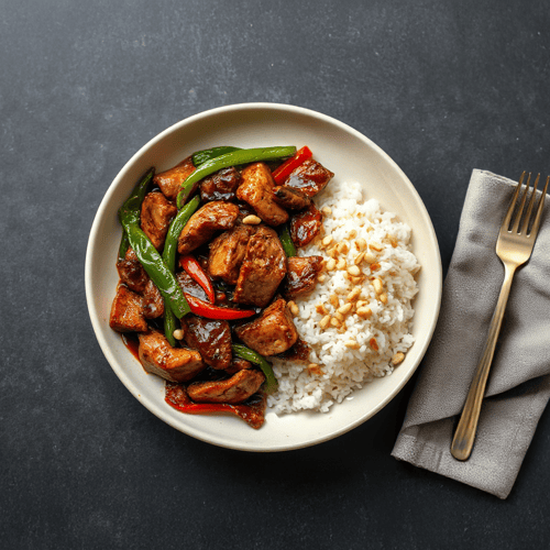 Asiatisches Schweinefilet mit Chili