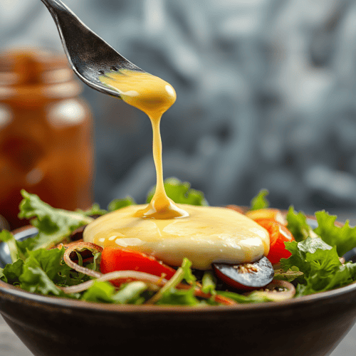 Cremiges American Dressing mit Estragon und Ketchup