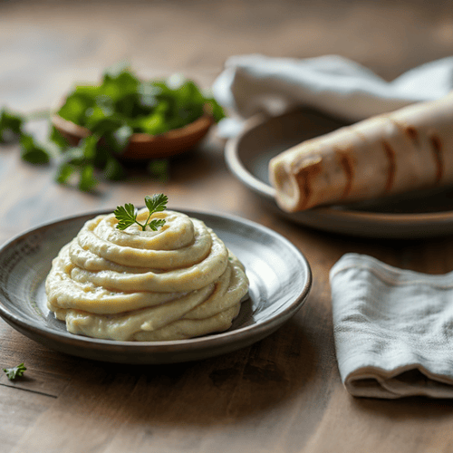 Cremiges Petersilienwurzelpüree