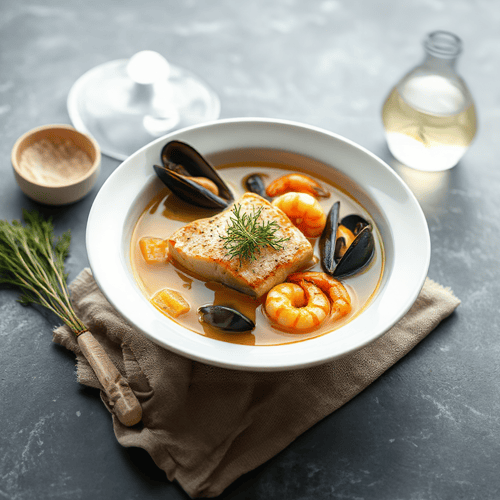 Feine Fischsuppe