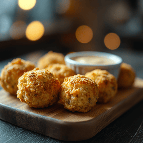 Knusprige Brokkoli-Käse-Nuggets