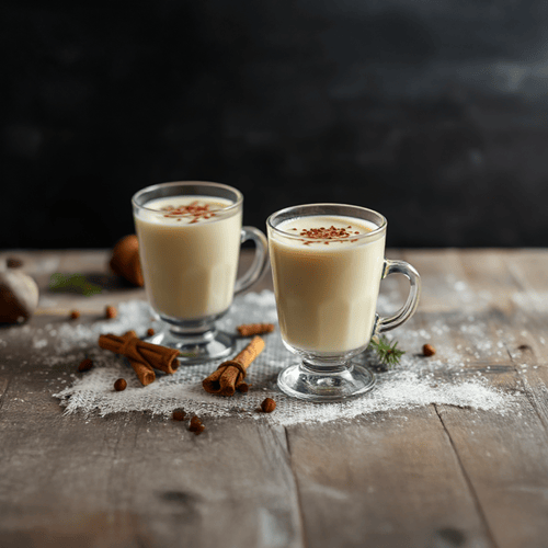 Winterlicher Eierpunsch