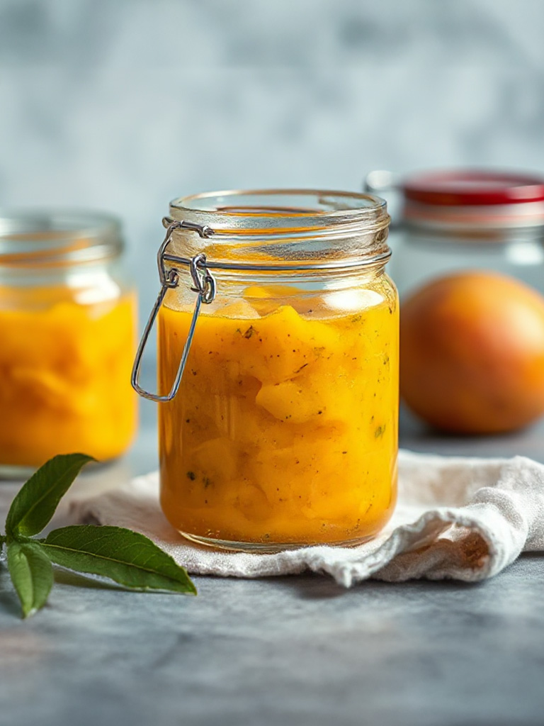 Mango-Chutney mit Gewürzen