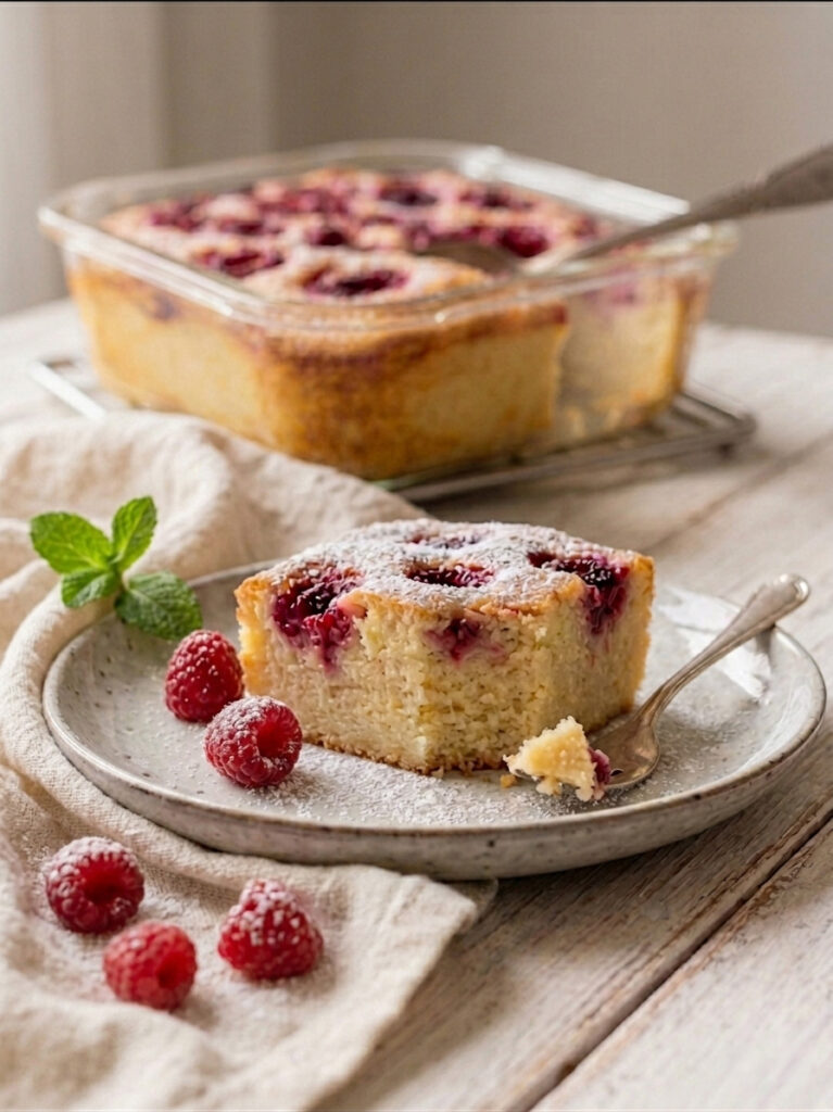 Grieß-Cheesecake mit Beeren